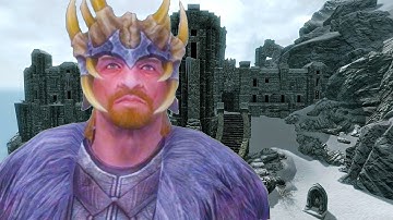 True High King of Skyrim tells about Dragonborn, Greybeards and Shouting. Skyrim Anniversary Edition