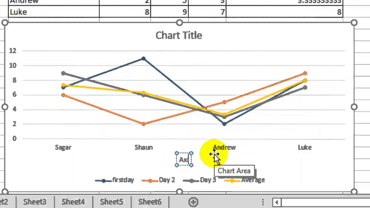 How To Label X And Y Axis In Microsoft Excel 16 Youtube