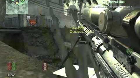 MW3 1 bullet 2 headshot collateral damage(mission)