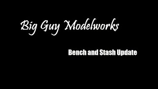 New Bench Tour and Small Stash Update