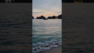 Ocean Therapy Hits Different #sunsetview #beachlife #travelreview #northofordinary