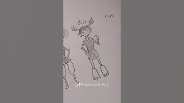 How to draw Animal half body Tutorial ✍️ #drawing #howtodraw #tutorial #sketch #art