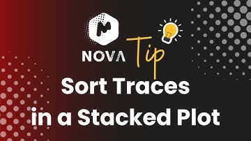 Mnova Tip S2E09 - Sort Traces in a Stacked Plot