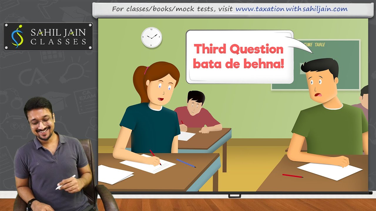 Is cheating even possible in CA Exams? My own funny experience!