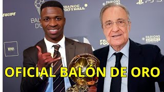 BOMBAZO EN PARIS / EL GANADOR DEL BALÓN DE ORO ES DEL REAL MADRID / FLORENTINO CONFIRMA LA NOTICIA