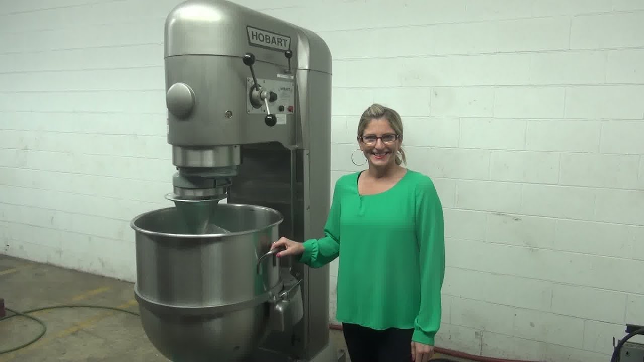Hobart V1401 140 Quart Dough Mixer Demonstration YouTube