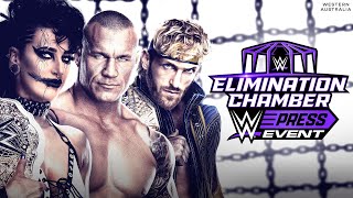 Wwe Elimination Chamber Press Event Feb 22 2024