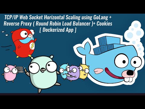 Scale WebSockets using GoLang + Reverse Proxy + Cookie + Docker