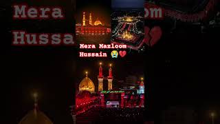 Mera Mazloom Hussain 😭💔#karbala #shorts #noha #nadeemsarwar