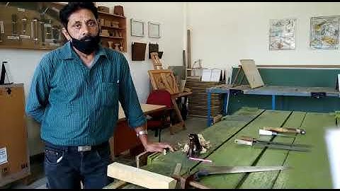 Lap Joint, Carpentry Shop, Workshop, Mechanical Engineering Department, DITU.