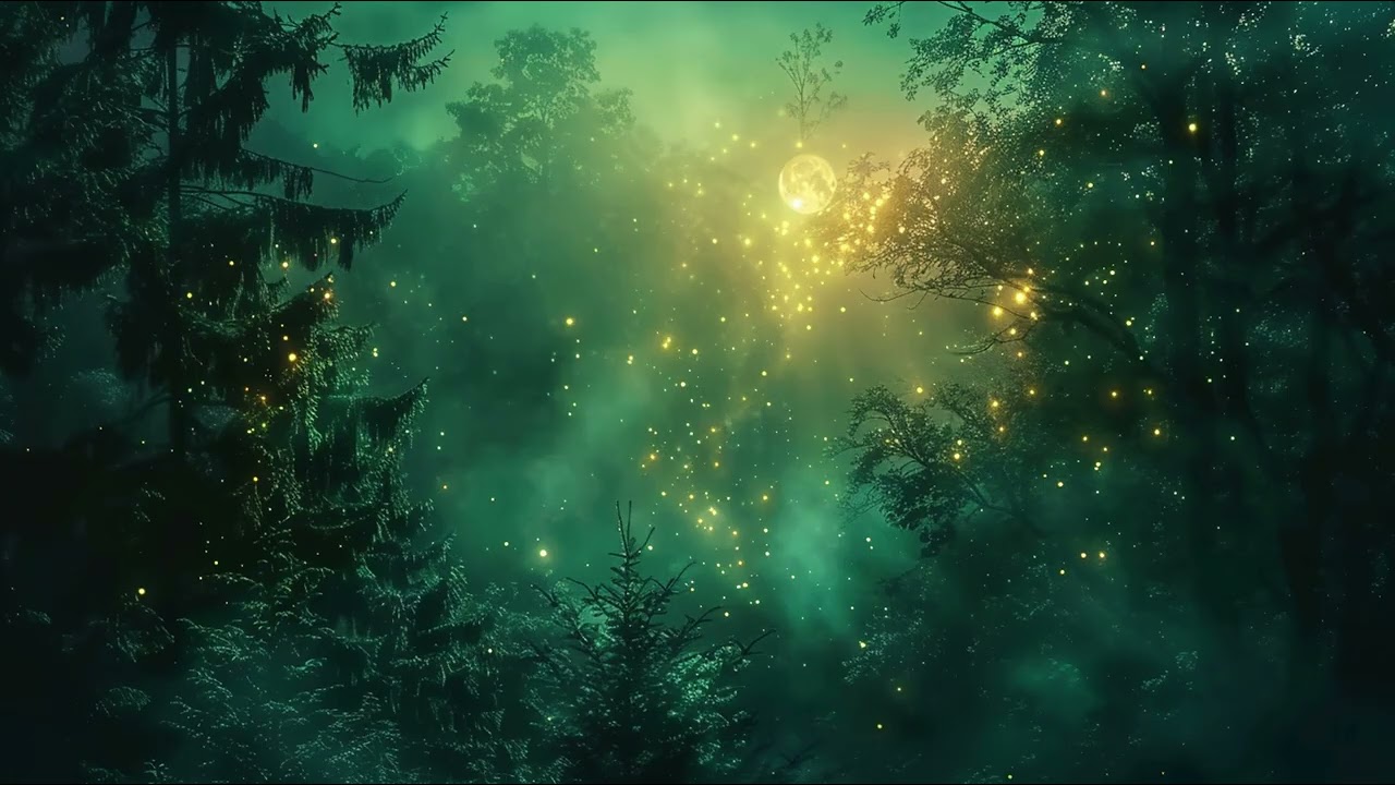 💚 Emotional Healing Sleep ■ 639 Hz Heart Chakra & Deep Night Peace [6H]