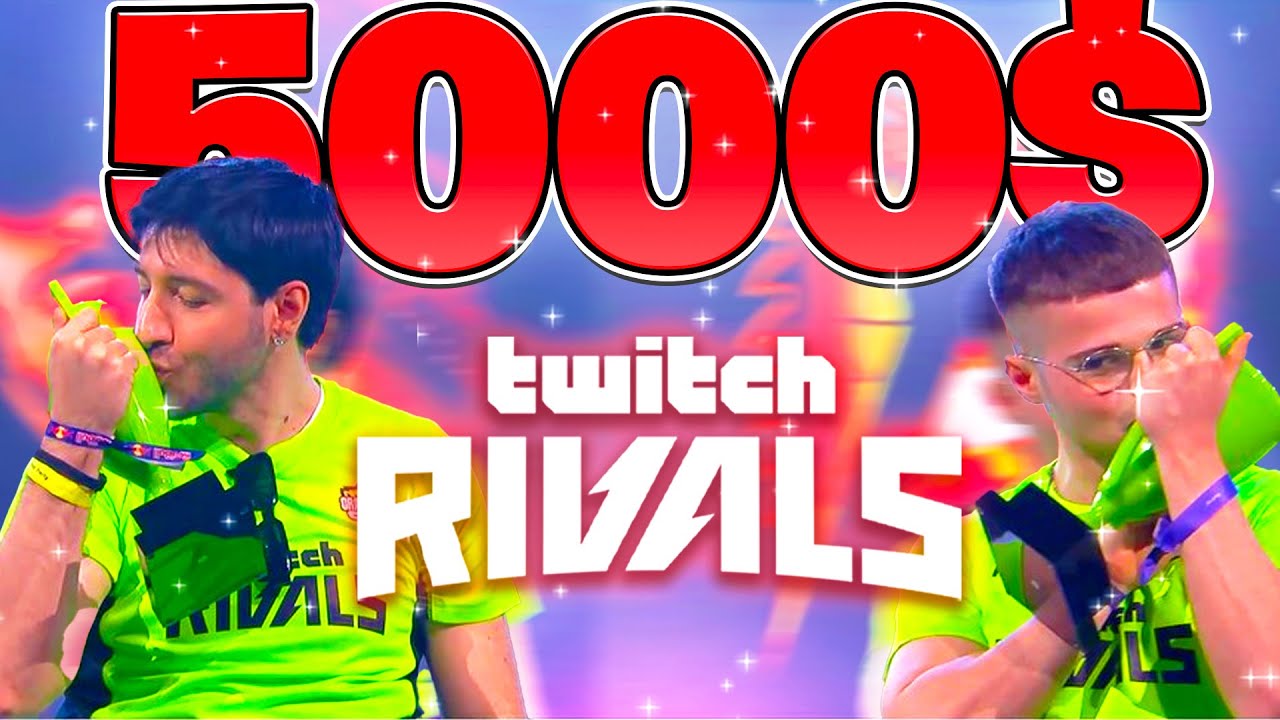 ABBIAMO VINTO IL TWITCH RIVALS DI FORTNITE 🏆 (5000$) w/ Predage