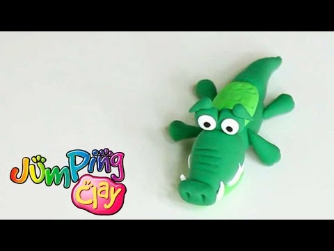 crocodile play doh