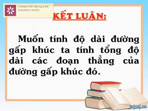 Toán: Đường gấp khúc - Độ dài dường gấp khúc. Luyện tập (lớp Hai)