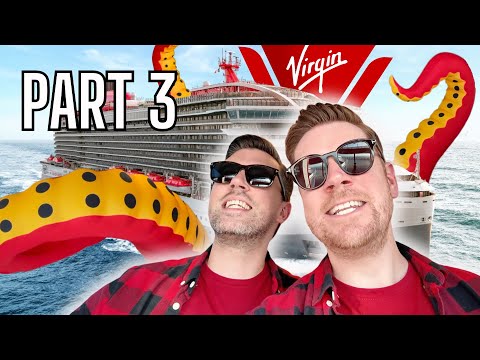 Scarlet Night on Virgin Voyages RESILIENT LADY: Relaxation, Gunbae and The Tentacle Tour! 2024