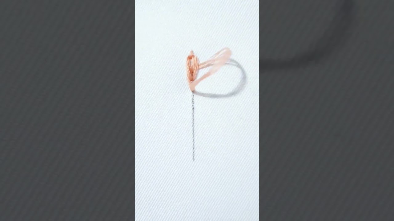 HEAVY CHAIN STITCH | Basic Hand Embroidery for Beginners 