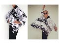 Kimono blouse made of five rectangles: Zero-Waste design