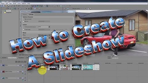 How to create a slideshow