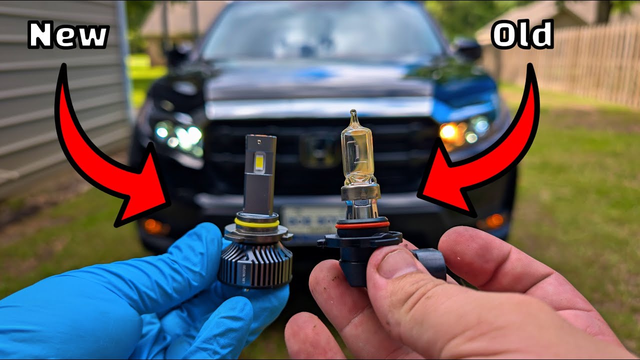How to Replace Honda Ridgeline High Beam Bulbs with LED (AUXITO)