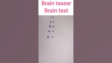 Brain teaser | brain test | maths quiz #youtubeshorts #shorts #viral #trending #mathspuzzle #puzzle