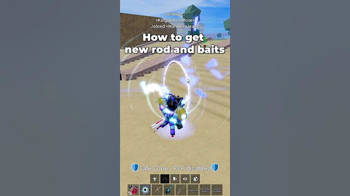 Upgrade Fishing rod and Baits in Blox Fruits #roblox #bloxfruits