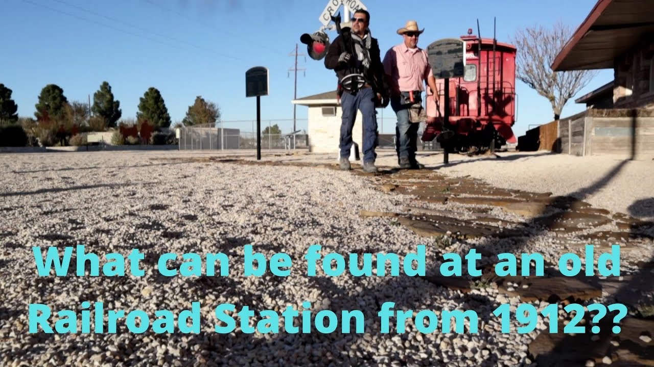 Metal Detecting a 1912's  Railroad Station!! Episode#16