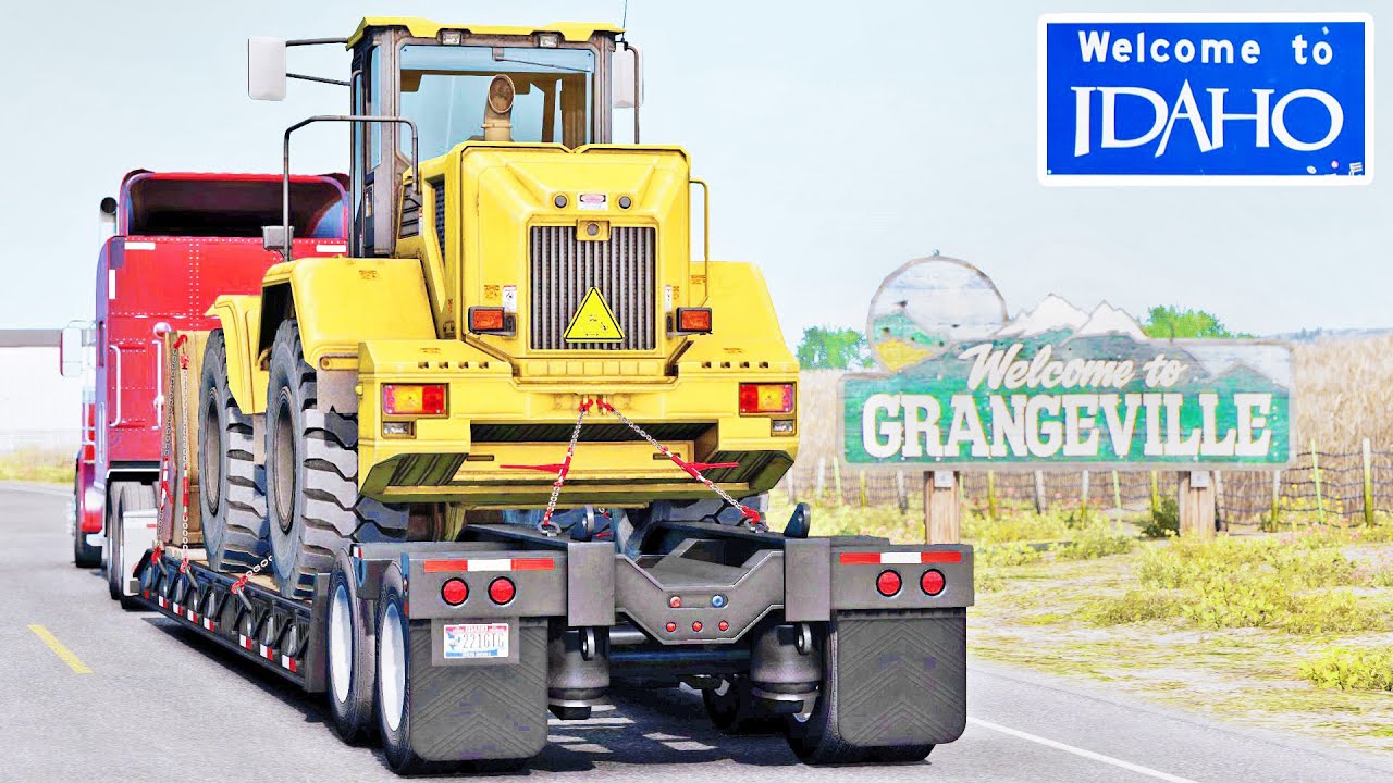 Idaho DLC Northern Run in American Truck Simulator