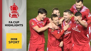 Non-league Chorley shock Posh with historic win | FA Cup highlights