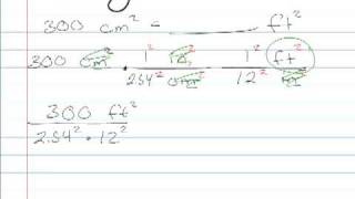 Converting Square Units