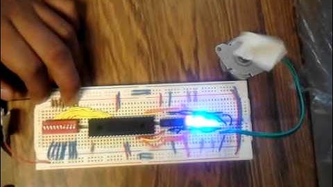 Motor a pasos con PIC16F887