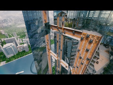 ThyssenKrupp unveils the world’s first sideways-moving elevator system