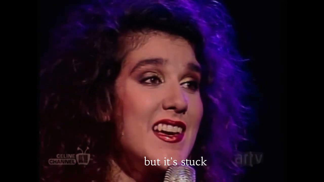 Celine Dion | "Ton Visage" (live 1989, English subtitles) | Incognito Special