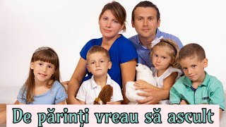 De parinti vreau sa ascult - Fratiorii Mihai / Lyrics Video