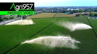 3 HOSE REEL SPRINKLER IRRIGATION in CORN  CASELLA Machines | 3 IRRIGATORI A PIOGGIA CASELLA su MAIS