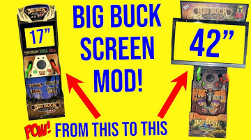 Buck Hunter XL! Mods & Monitor conversion!