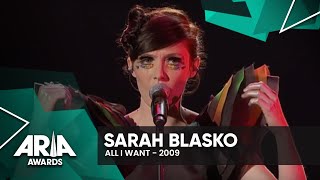 Sarah Blasko: All I Want 2009 ARIA Awards