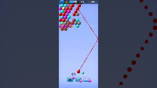 Bubble Shooter Crazy Combo 🔥 Satisfying Bubble Pop Gameplay #shorts