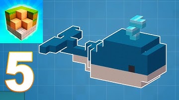 Block Craft 3D City Building Simulator - Whale Gameplay Walkthrough Part 5 (iOS, android)