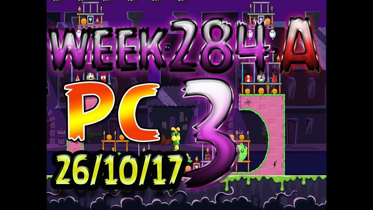 Angry Birds Friends Tournament Level 3 Week 284-A PC POWER-UP walkthrough