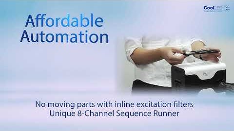 Introducing the NEW CoolLED pE-800 LED Microscopy Illumination System