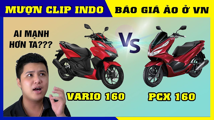 So sánh xe vario và pcx