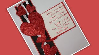 Beautiful Love Greeting Cards Latest Design Handmadediy Valentine Cards Handmade Easy For Boyfriend