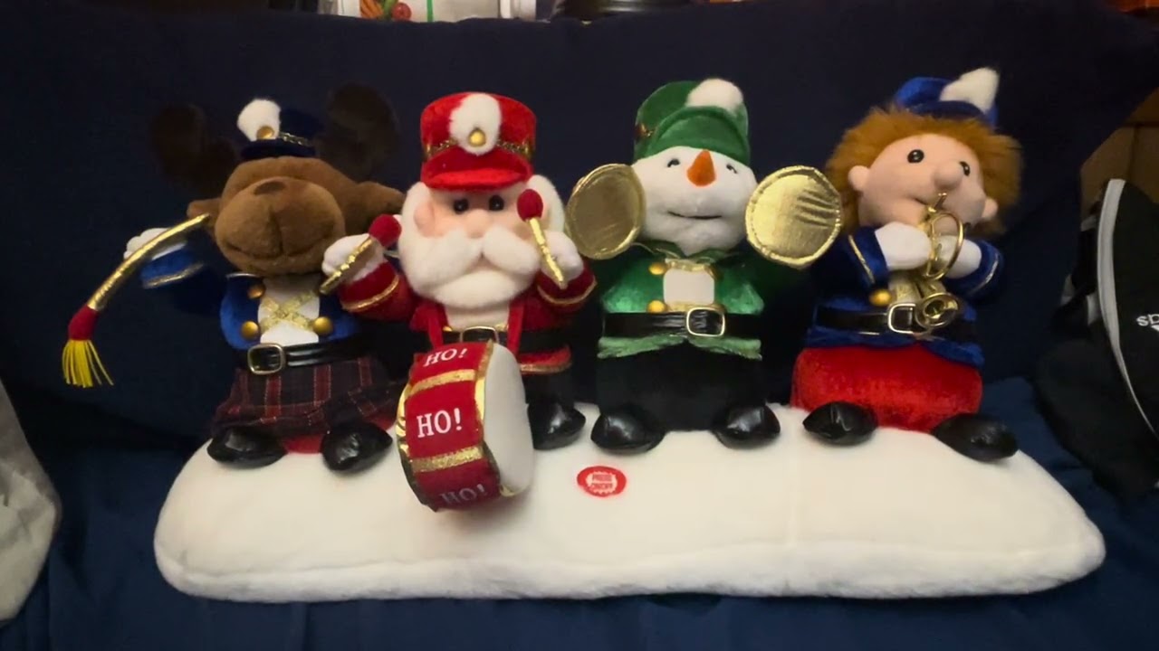 TL Toys Musical Christmas Marching Band 4 PC