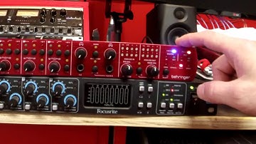 Een ADAT-eenheid aansluiten op de Behringer Firepower FCA1616-audio-interface