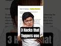 🫣 3 Hacks that Toppers use #jee #iit
