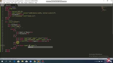 GTU_DI_COMPUTER ENGINEERING_3320703_facebook login page using html and css(FBLogin_1)