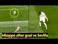 Mbappé hit the 'Siuuu' celebration after scoring a goal against Sevilla today