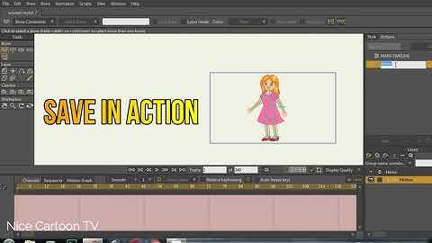How To Make action of Cartoon animation in MOHO pro