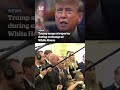 Trump snaps at reporter during exchange at White House