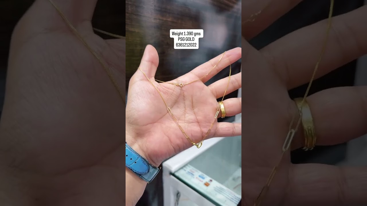 just 1.3 gram chain design 